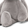 Зайка Молли серая 28 см  3